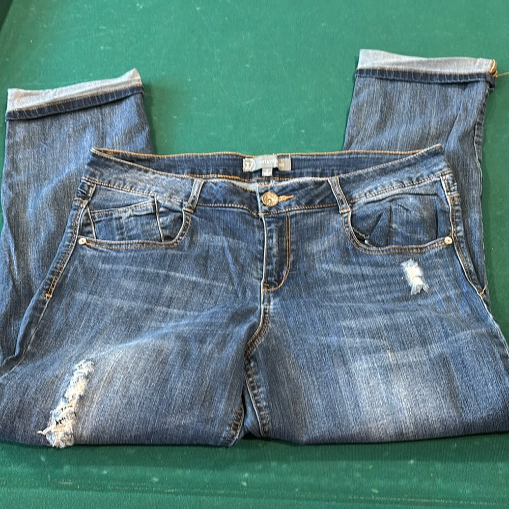 Wit & Wisdom Distressed Jeans